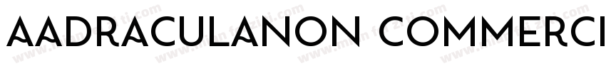 AaDraculaNon CommercialUse字体转换
